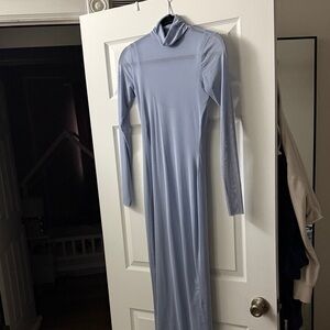 Pinkblush Light Blue Long Sleeve Dress